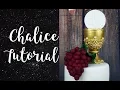 Chalice tutorial First Holy Communion Cake Topper
