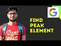 Find Peak Element Abinash Biswal