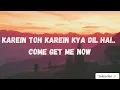 Mashooqa (Lyrics) | Cocktail 2 | Mahmood, Raghav Chaitanya, Ruaa Kayy