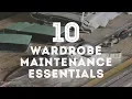 10 Wardrobe Clothing Maintenance Essentials - How To Take Care Of Your Suits Pants Shoes Hats