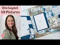 Scrapbook Flip Pages Beach Life Interactive Layout copy of Madame Tussauds Layout