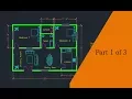 Lagu Making a simple floor plan in AutoCAD: Part 1 of 3