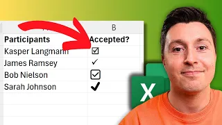 How to Add a Checkmark Symbol in Excel Tick Symbol