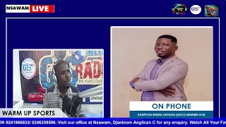OPABENE INTERVIEW WITH ER EXCO MEMBER SAMPSON SENNA ON WARM UP SPORTS ON OBISS TV GIS TV RADIO