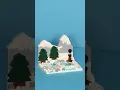 LEGO Winter Elves Scene Speed Build Stop-motion Animation Piece-by-piece