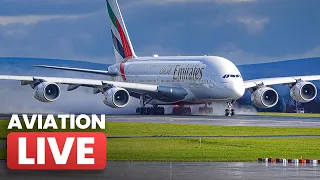 HEATHROW Currently Closed ⚠️ | Manchester LIVE DIVERSIONS