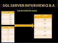 tricky join in sql sql server interverview question and answer comma separated values Part 11