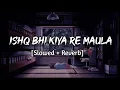 Download Lagu Ishq Bhi Kiya Re Maula [Slowed + Reverb] Jism  Ali Azmat | Lofi Bollywood || Indian lofi music.