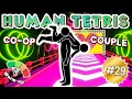HUMAN TETRIS x 2 PLAYERS Interactive Reaction Game Full Body Warm Up