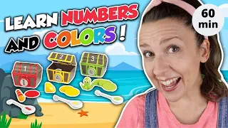 Learn Numbers Colors Counting and Shapes with Ms Rachel Learning s for Toddlers in English