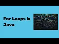 Java For Loop Tutorial How To Code in Java Java Tutorial For Beginners