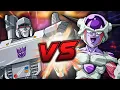 Frieza VS Megatron 3D Animated FIGHT! (Dragon Ball Z vs Transformers One)