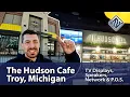 Luxury Commercial Technology Visual Installation for The Hudson Cafe Metro Detroit Michigan
