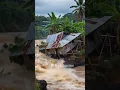 Banjir Bandang dan Angin Topan Merobohkan Rumah Warga #shorts #shortsviral