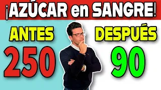 🔴 Las 2 FORMAS de BAJAR la GLUCOSA RÁPIDO (que no son pastillas o insulina)