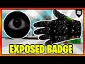 How to get the EXPOSED BADGE ELUDE GLOVE in SLAP BATTLES Roblox