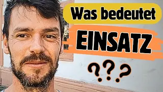 Mit vollem EINSATZ! | Deutsch lernen A2/B1 | Learn German with Conversation