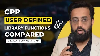 CPP User Defined Vs Library Functions