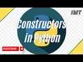 Constructors in Python