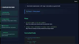 Agentic AI Compiler Multi-Agent Python Debugger built with CrewAI RAG MCP