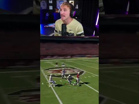 When your IQ is TOO HIGH in College Football 27...