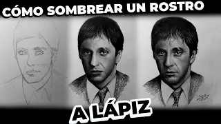 Cómo SOMBREAR un ROSTRO Correctamente a LÁPIZ