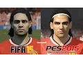 FIFA 15 vs PES 2015 MANCHESTER UNITED Face Comparison