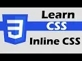 Inline CSS in Urdu Hindi