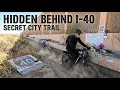 Hidden Dirt Trail Behind I-40 A Side of Albuquerque You Never See