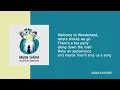 Anson Seabra - Welcome To Wonderland (1 Hour w/ Lyrics)
