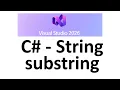Visual Studio 2026 substring