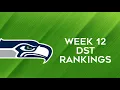 Top 12 Rankings Week 12 Fantasy Football