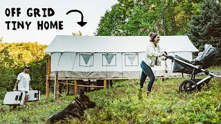 Moving Into The Wall Tent (kind of)
