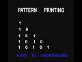 10101 binary patterns in c Pattern Programs in C Binary Patterns in Hindi Pyramid Pattern