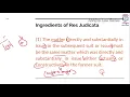 Res Judicata l Section 11 of Code of Civil Procedure l Ingredients l Aparna Bhat