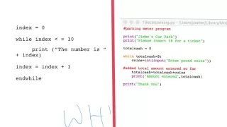 While loop GCSE Computer Science