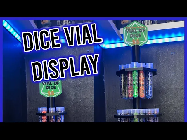 Dice Vial Modular Display - Personal Use video thumbnail