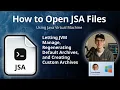 How to Open JSA Files Java Shared Archive
