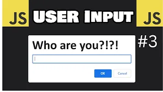 Javascript Tutorial How to accept JavaScript USER INPUT