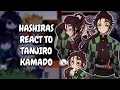 Lagu Hashiras React To Tanjiro Kamado || Demon Slayer || Gacha React