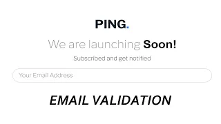 How To Make Email Validation Using Html CSS Valid Invalid Email Check In JavaScript