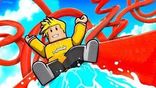 بنيت ملاهي مائية في روبلوكس  دندنها