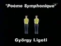 Poème Symphonique for 100 metronomes [György Ligeti]