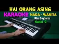Download Lagu ORANG ASING - Rita Sugiarto | KARAOKE Nada Wanita | C=DO
