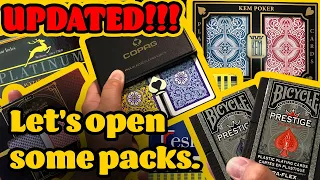 NEW Which is the BEST Comparing Top Brand 100 Plastic Playing Cards - KEM COPAG Faded Spade