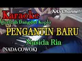Download Lagu PENGANTIN BARU - KARAOKE QOSIDAH DANGDUT KOPLO (NADA COWOK) NASIDA RIA