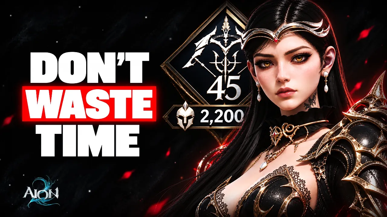 The Fastest & MOST Efficient Way to Reach 2200 Gear Score in AION 2: video thumbnail