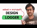 Logger System LLD in Java UML Concurrency Design Patterns Explained
