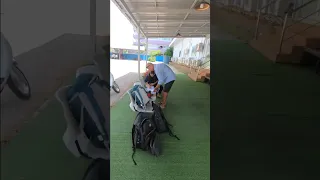 A day in the life of living on a sailboat. Checking out of Thailand.  #shorts #boatlife #sailinglife