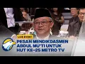 Lagu Simfoni Perdamaian -  Ini Pesan Mendikdasmen Untuk HUT ke-25 Metro TV